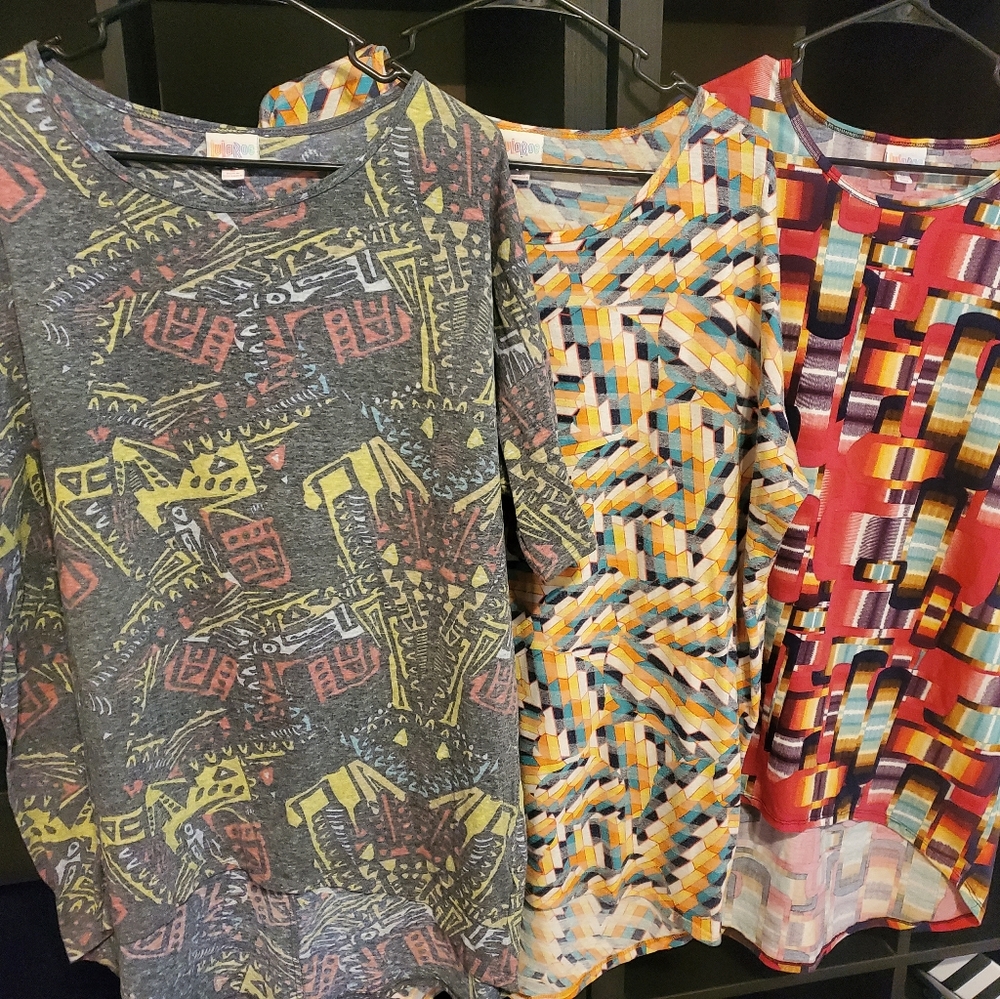 (6) Lularoe Irma Tunics szM